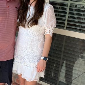 Beautiful white dress